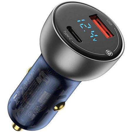 Baseus 65W USB C Autoladegerät mit PD 3.0 & QC 4.0 für 15,99€ (statt