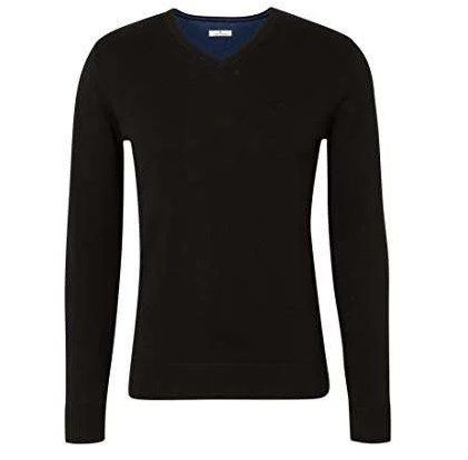 TOM TAILOR Basic Pullover mit V Ausschnitt für 6,52€ (statt 22€)   Prime