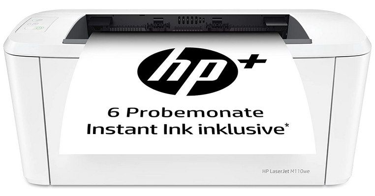 HP Laserjet M110we Laserdrucker inkl. 6 Monate Instant Ink für 99€ (statt 110€)