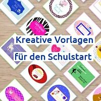 📚Gratis: Aufkleber & Etiketten für die Schule zur Beschriftung downloaden