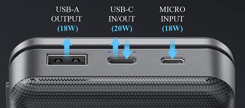 DIAIDIAI Powerbank mit 26.800mAh mit Mirco USB, USB C & USB für 22,74€ (statt 35€)