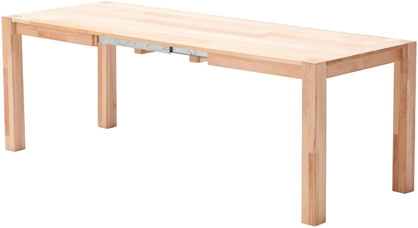 MCA Furniture Franz ausziehbar Esstisch aus Buche für 402,94€ (statt 460€)