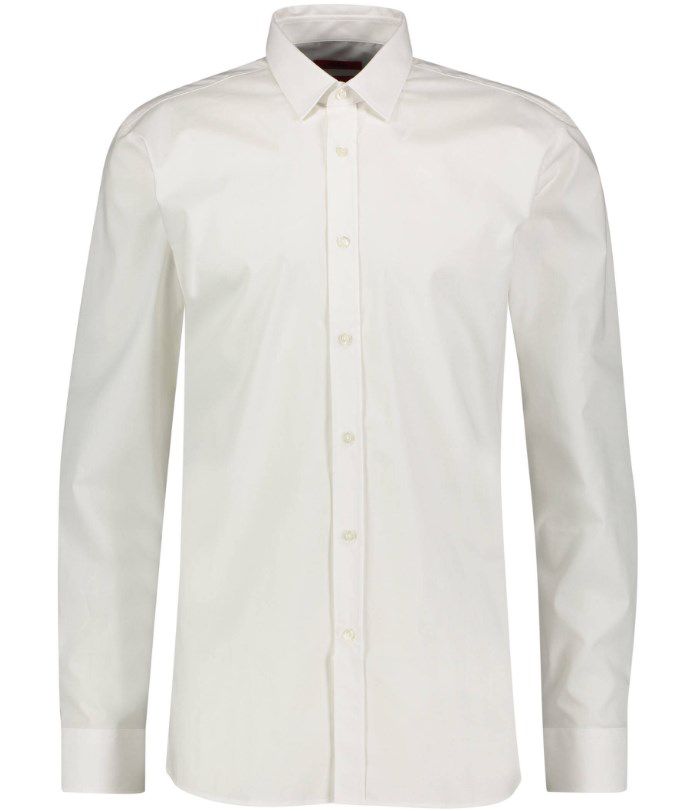 HUGO Hemd ELISHA Extra in Schwarz oder Weiß für 74,91€ (statt 93€)