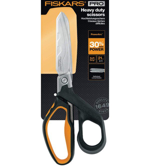 Fiskars Hochleistungsschere für bis zu 30% mehr Kraft für 18,95€ (statt 30€)