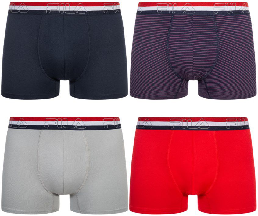 4er Pack FILA Herren Boxershorts für 12,95€ (statt 24€)