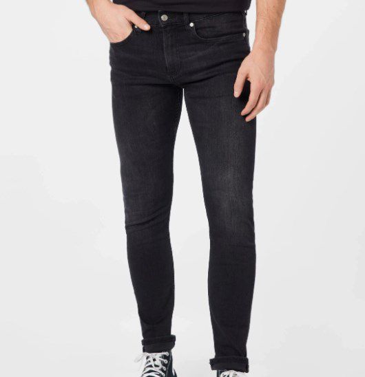 Calvin Klein Skinny Fit Jeans in Schwarz für 39,90€ (statt 49€)