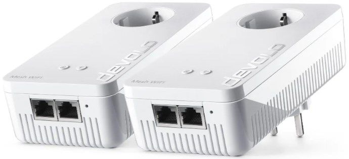 devolo Powerline Mesh WLAN 2 Starter Kit (8755) für 99€ (statt 155€)