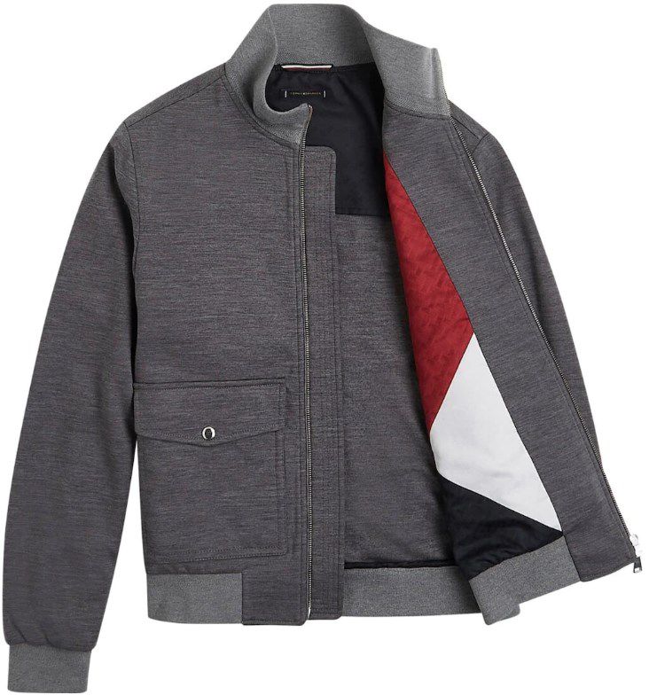 Tommy Hilfiger Bomber Jacke aus Wolle für 155,94€ (statt 180€) XL & XXL