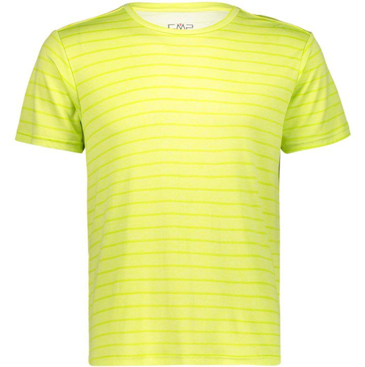 CMP Melange Stripes Funktions Shirt in Gelb ab 12,95€ (statt 20€)