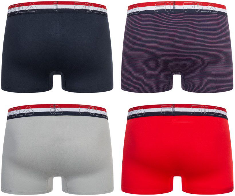 4er Pack FILA Herren Boxershorts für 12,95€ (statt 24€)