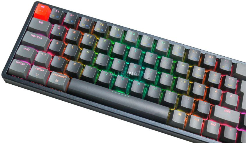 Keychron K6 RGB Gateron Red mechanische Tastatur für 71,98€ (statt 110€)