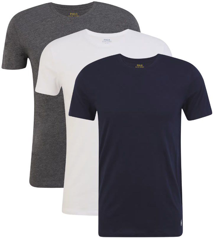 3er Pack Polo Ralph Lauren Herren T Shirts   verschiedene Farben ab 38,91€ (statt 55€)