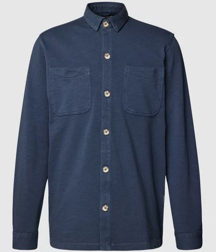 Tom Tailor Hemdjacke aus Baumwolle in Blau o. Beige für 25,49€ (statt 44€)