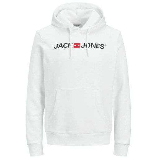 Jack & Jones Kapuzensweatshirt Oldschool in Weiß ab 17,49€ (statt 23€)