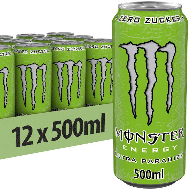12x Monster Energy Ultra Paradise Zero für 10€ (statt 18€)