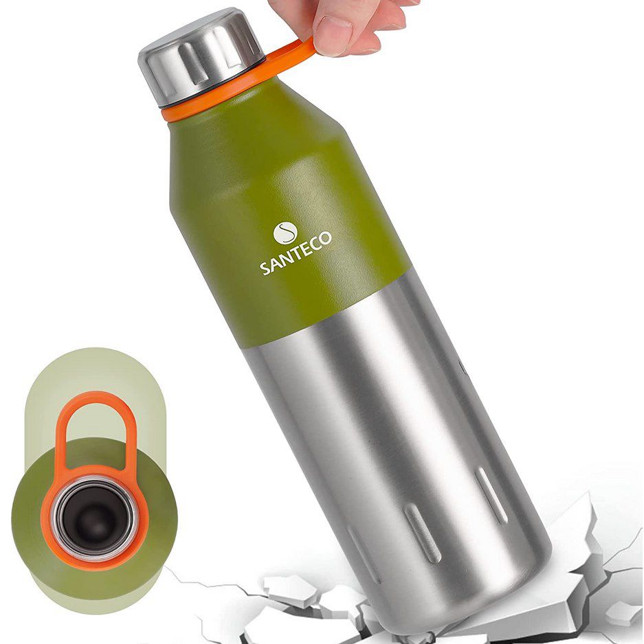 SANTECO Edelstahl Thermoflasche (500ml) für 10,34€ (statt 20€)