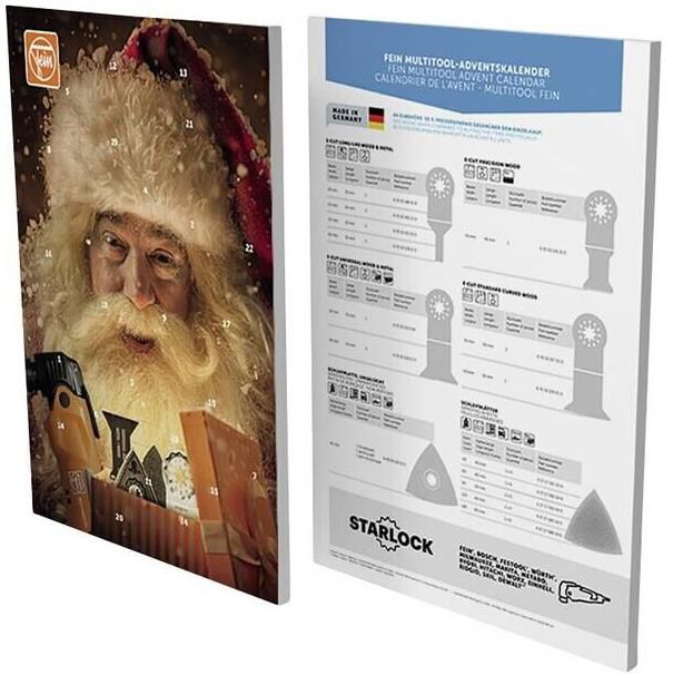 Fein Adventskalender mit Multitool Zubehör, 49 tlg. für 50,27€ (statt 74€)