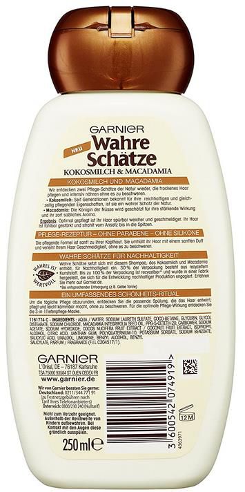 6er Pack Garnier Shampoo Kokosmilch & Macadamia ab 9,31€ (statt 12€)   Prime