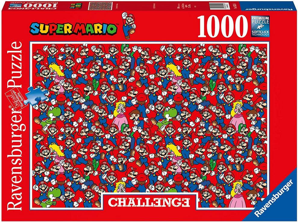 Ravensburger 16525 Challenge Puzzle Super Mario, 1.000 Teile für 8,99€ (statt 11€)   Prime