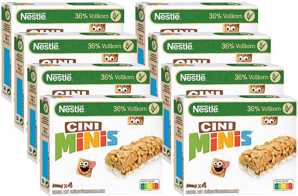 8er Pack Nestle Cini Minis Riegel à 4 x 25g ab 8,58€ (statt 12€)   Prime Sparabo