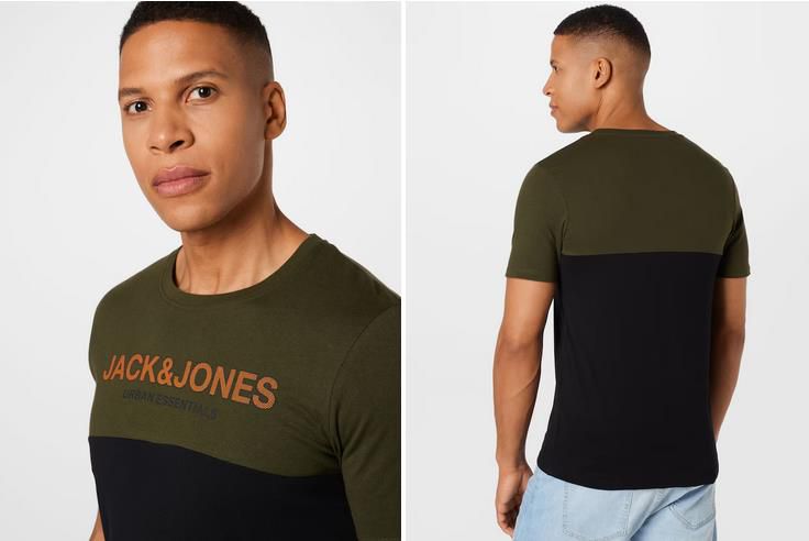 Jack & Jones Blocking Tee T Shirt für 11,90€ (statt 18€)