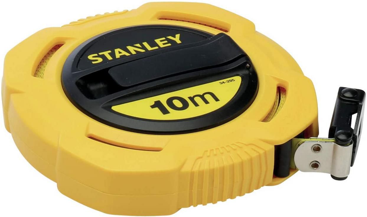 Stanley Kapselbandmaß Fiberglas, 10m für 6,25€ (statt 12€)   Prime