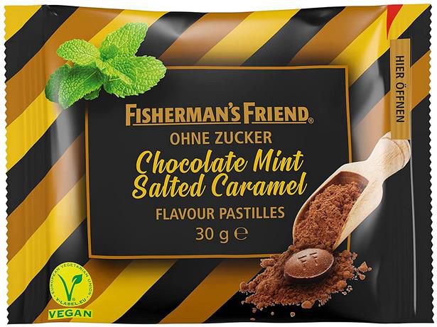 20er Pack Fishermans Friend Chocolate Mint Salted Caramel ab 20,48€ (statt 28€)