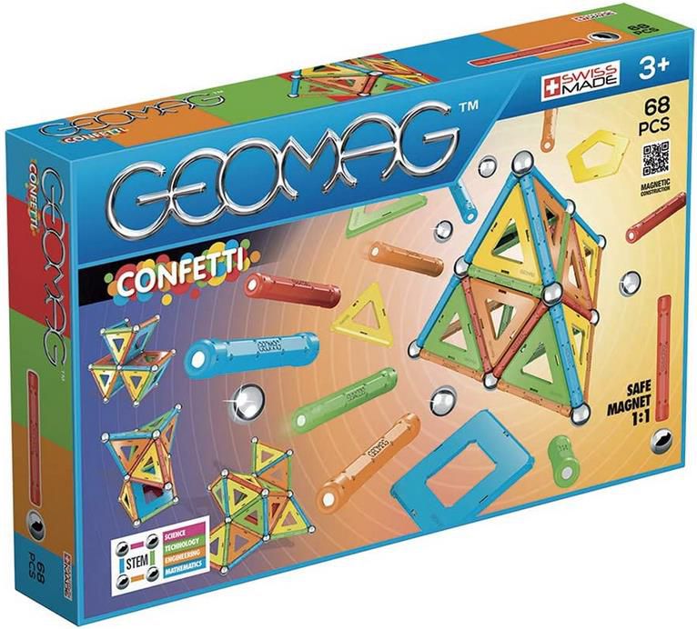 Geomag Classic Confetti 355 Magnet Konstruktionsspielzeug für 22,39€ (statt 41€)   Prime