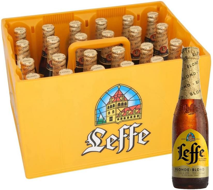 24er Kasten Leffe Blonde Flaschenbier ab 24,69€ (statt 30€)