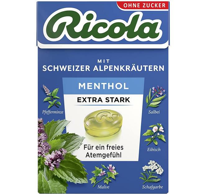 Ricola Extra Stark Menthol Hustenbonbon, 50g Box ab 1,32€ (statt 1,87€)   Prime Sparabo