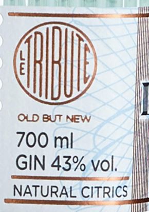 Le Tribute Gin mit Zitronenaromen für 28,82€ (statt 36€)