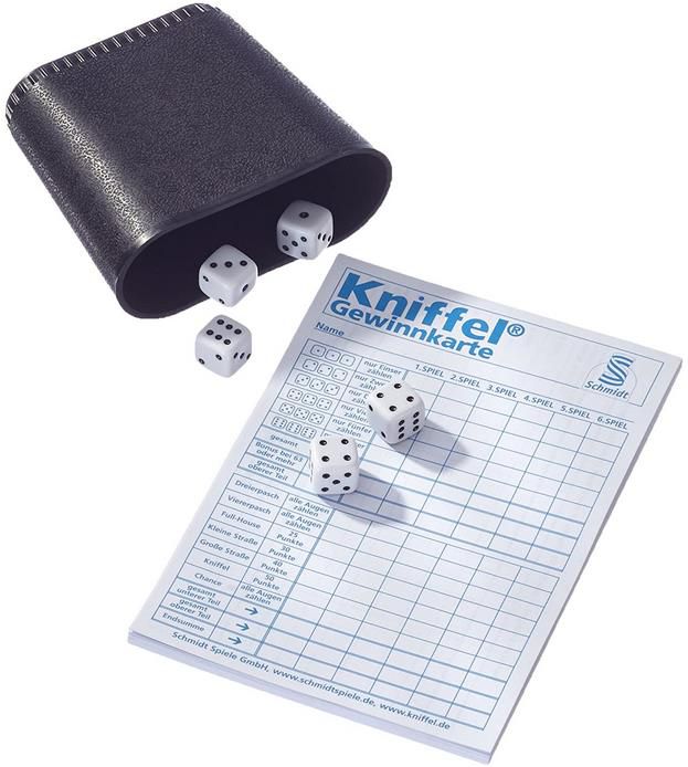 Schmidt Spiele Kniffel in Metalldose für 3,99€ (statt 9€)   Prime