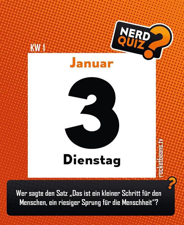 Rocket Beans TV Nerd Quiz Kalender 2023 für 8,53€ (statt 11€)   Prime