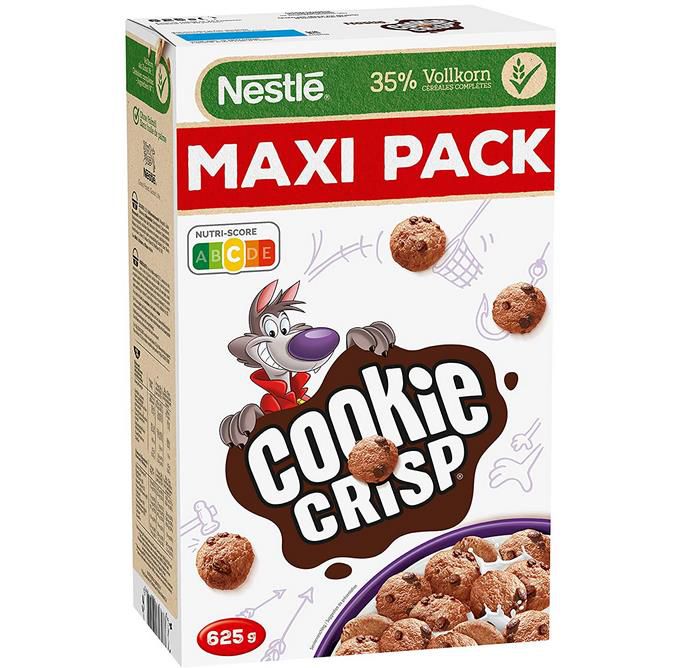 Nestlé Cookie Crisp Cerealien mit Vollkorn, 625g ab 2,96€ (statt 4€) &#8211; Prime Sparabo