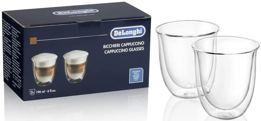 2er Pack DeLonghi Cappucino Thermoglas für 9,90€ (statt 13€)
