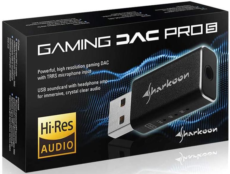 Sharkoon Gaming DAC Pro S V2 USB Soundkarte für 24,98€ (statt 31€)