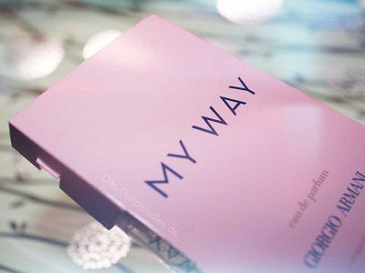 Kostenlose Parfümprobe von Giorgio Armani My Way abfassen