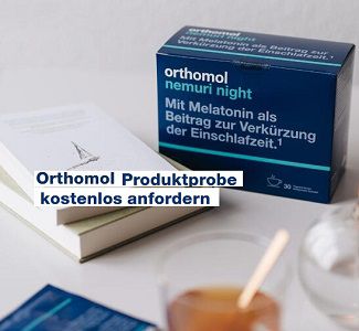 Produktprobe von Orthomol Nemuri night gratis anfordern