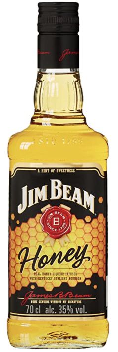 Jim Beam Honey   Bourbon Whiskey mit Honig Likör (0,7l) für 10,44€ (statt 15€)   Prime