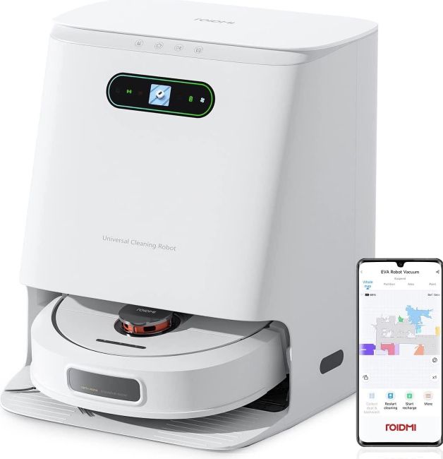 Xiaomi ROIDMI EVA Saugroboter mit Absaugstation & Selbstreinigung für 644,53€ (statt 749€)