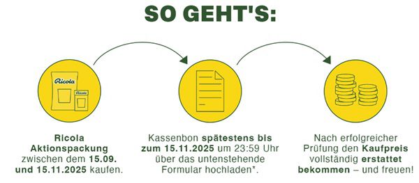 🌿 Ricola Kräuterbonbons gratis ausprobieren