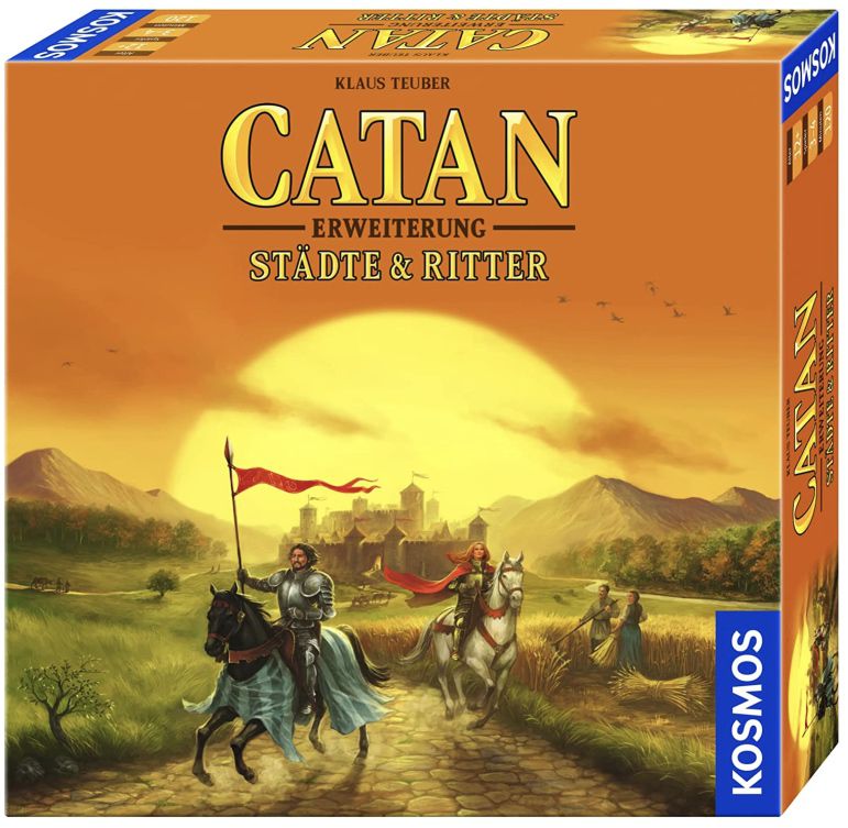 KOSMOS   Siedler von CATAN Erweiterung Städte & Ritter für 11,99€ (statt 23€)