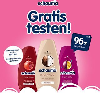 Schauma Spülung kostenlos ausprobieren