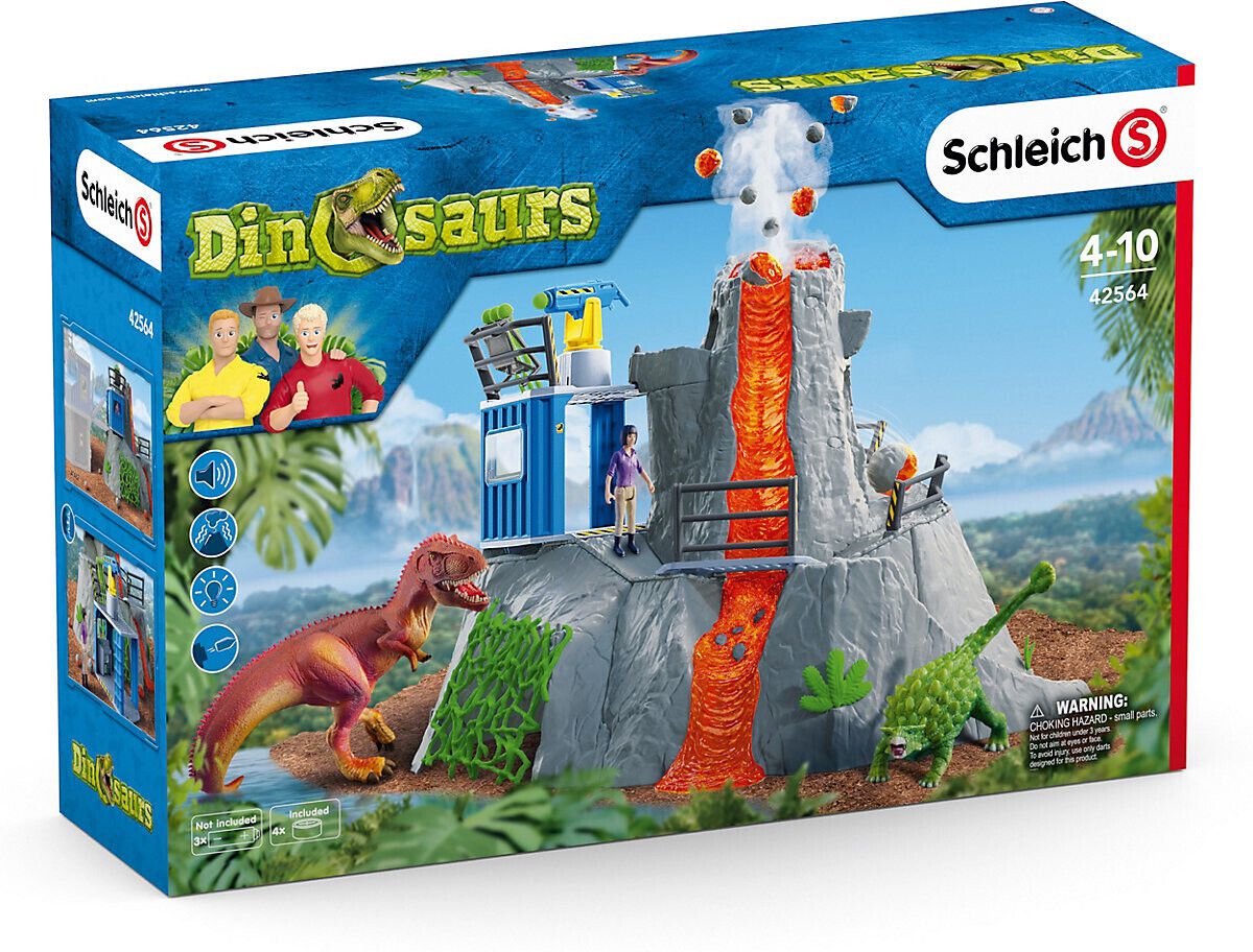 Schleich Dinosaurs   Große Vulkan Expedition für 49,99€ (statt 86€)