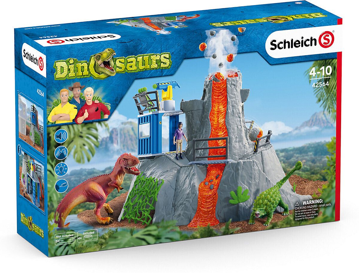 Schleich Dinosaurs   Große Vulkan Expedition für 49,98€ (statt 72€)
