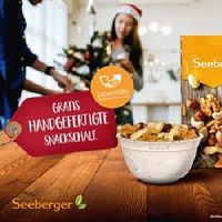 Drei Seeberger-Produkte ab dem 1.10. kaufen &#8211; handgefertigte Snackschale gratis