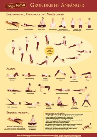 Wieder da! 🧘Yoga Übungsplan (A3) gratis erhältlich
