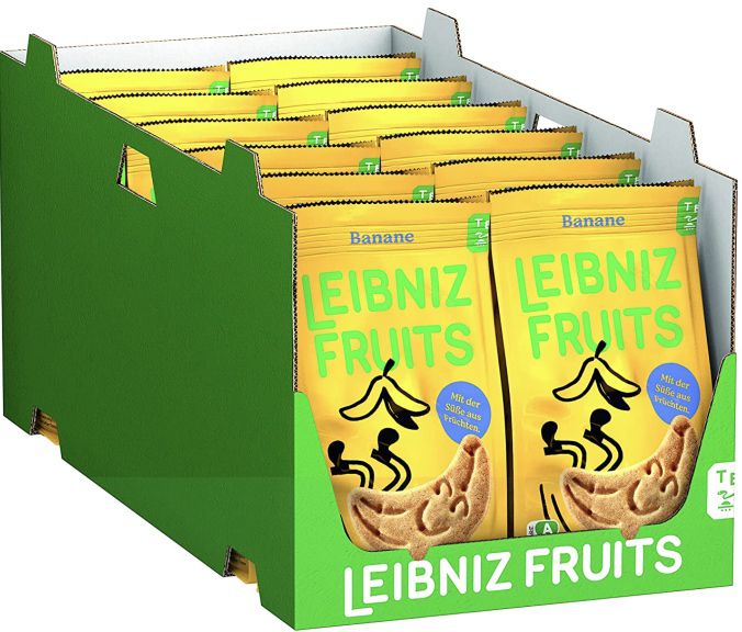 12x LEIBNIZ Fruits Banane Dinkelkekse für 12€ (statt 20€)   Sparabo