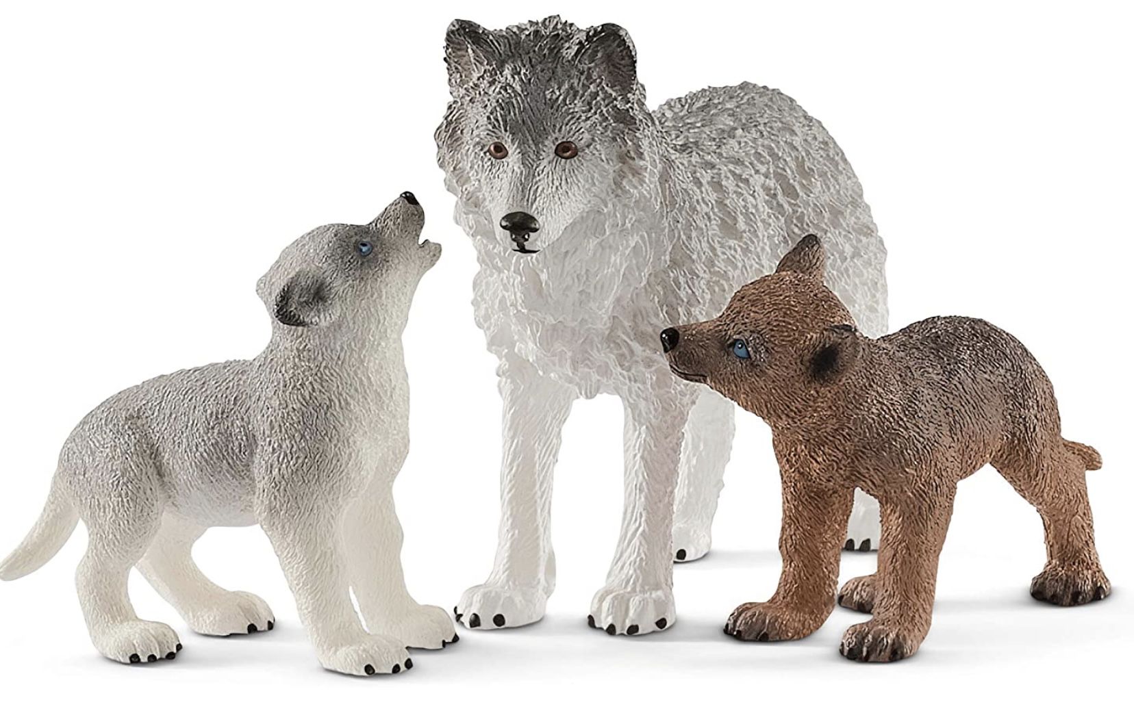 schleich 42472   Wolfsmutter mit Welpen für 7,49€ (statt 11€)   Prime