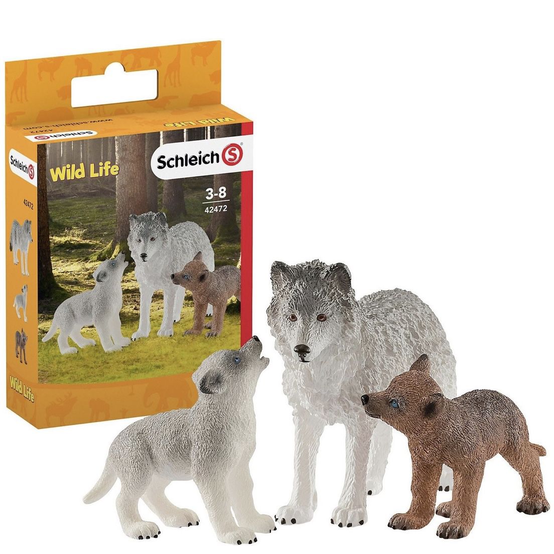schleich 42472 – Wolfsmutter mit Welpen für 10,49€ (statt 14€)